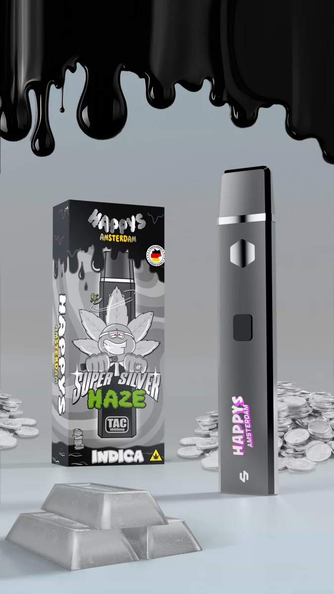 Happys Amsterdam TAC - Super Silver Haze