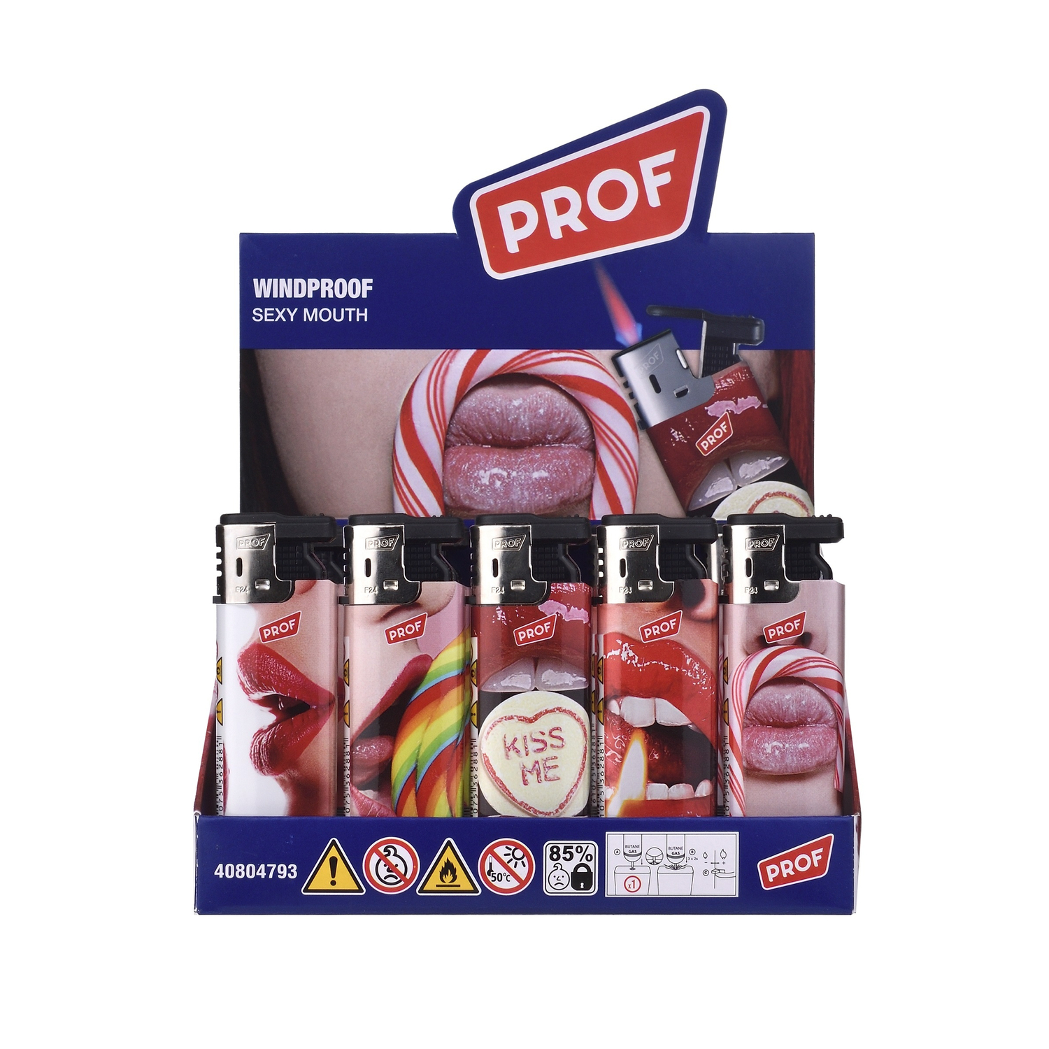 Prof - Feuerzeuge - Sexy Mouth - Turbo 50er