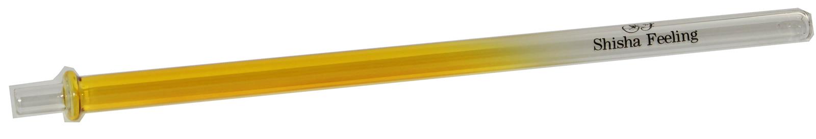 Glasmundstück Gold