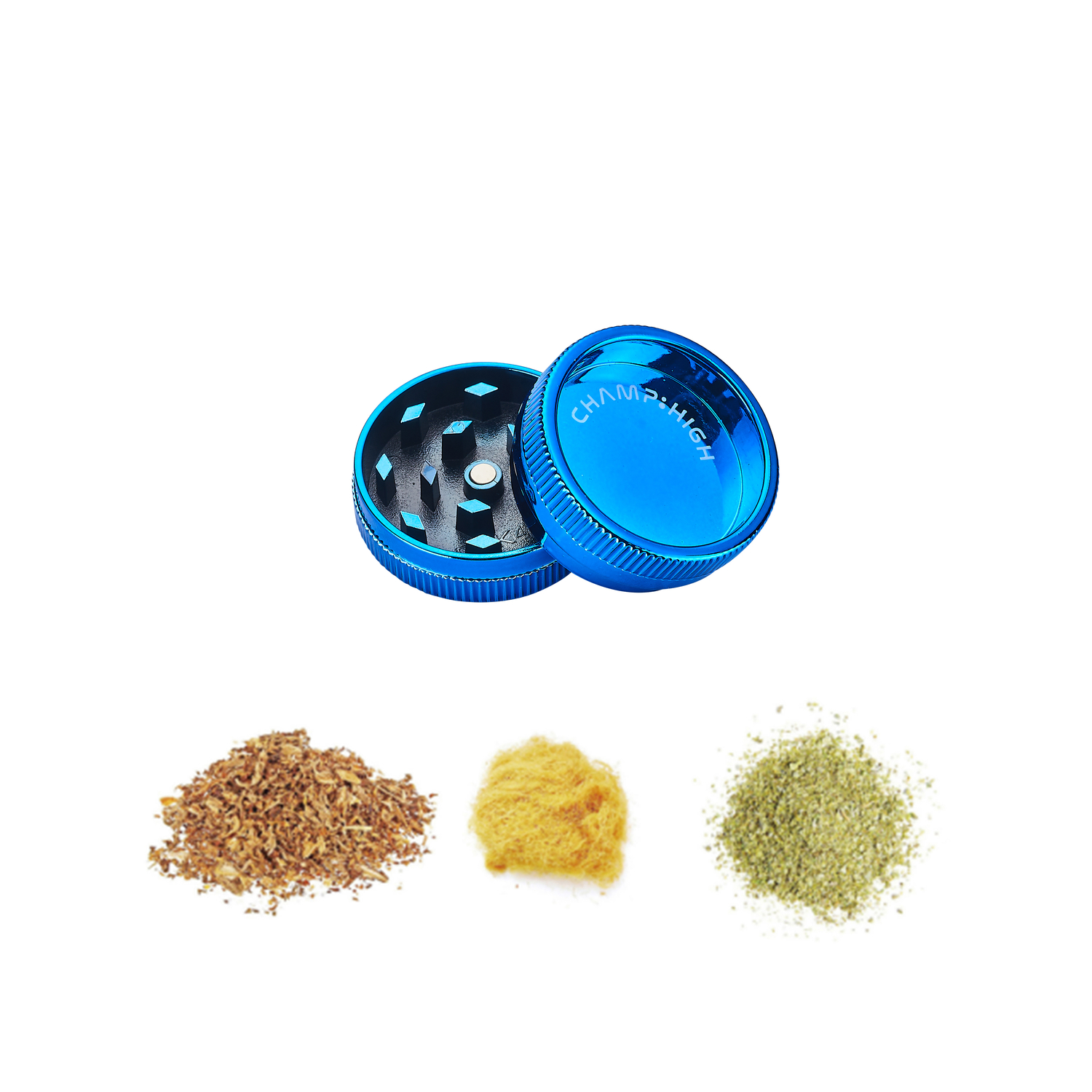Champ - High Pipe - Mini Colored Pipe and Grinder