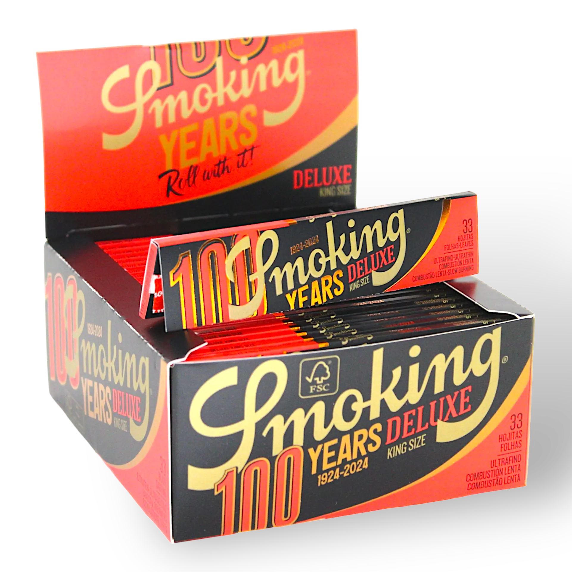 Smoking - King Size - Deluxe - Schwarz