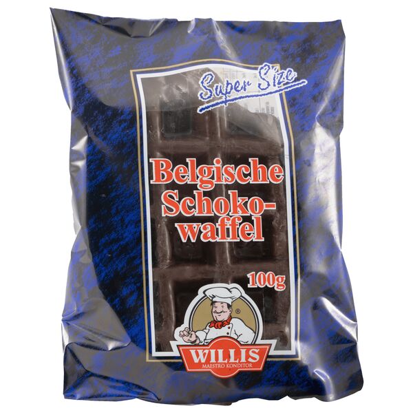 Willis - Belgische Schokowaffel 100g