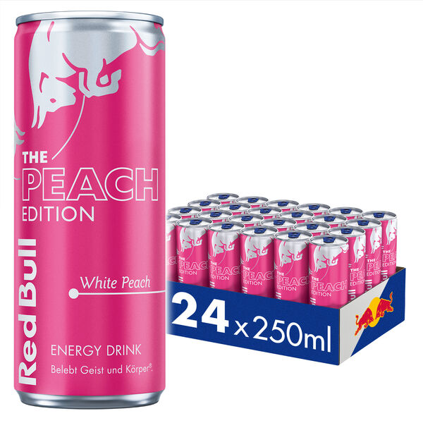 Red Bull - 250ml - The Peach Edition