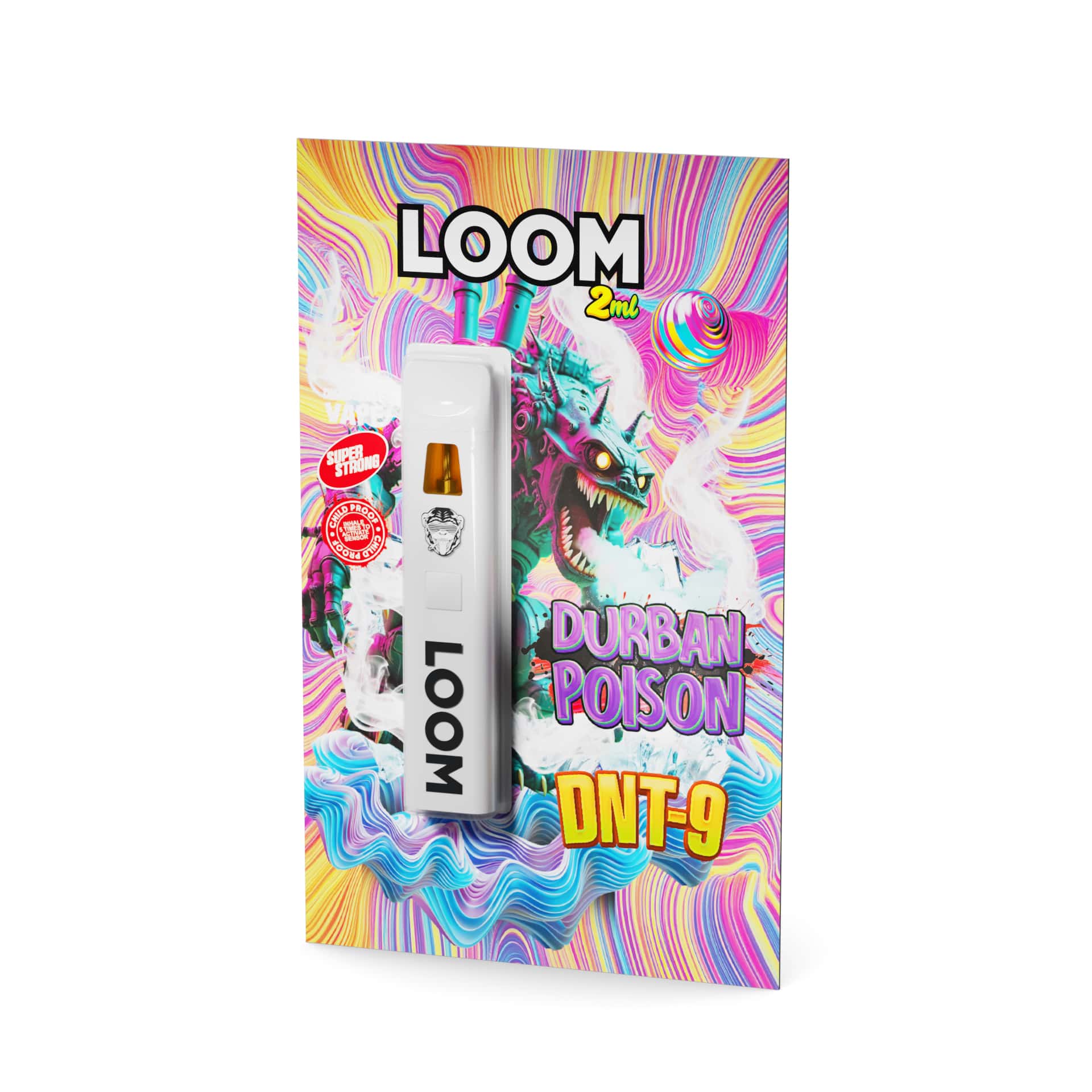 Loom Vape - 2ml - DNT-9 - Durban Poisson