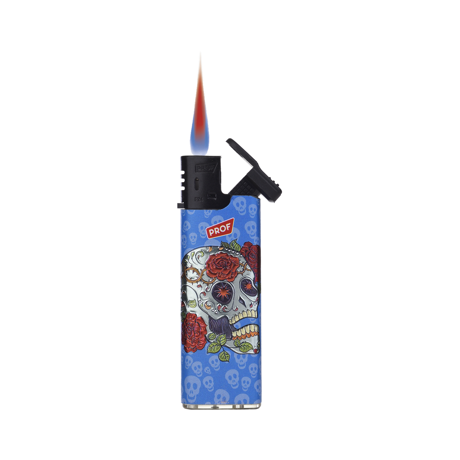 Prof - 3D Feuerzeuge - Effect Color Skull