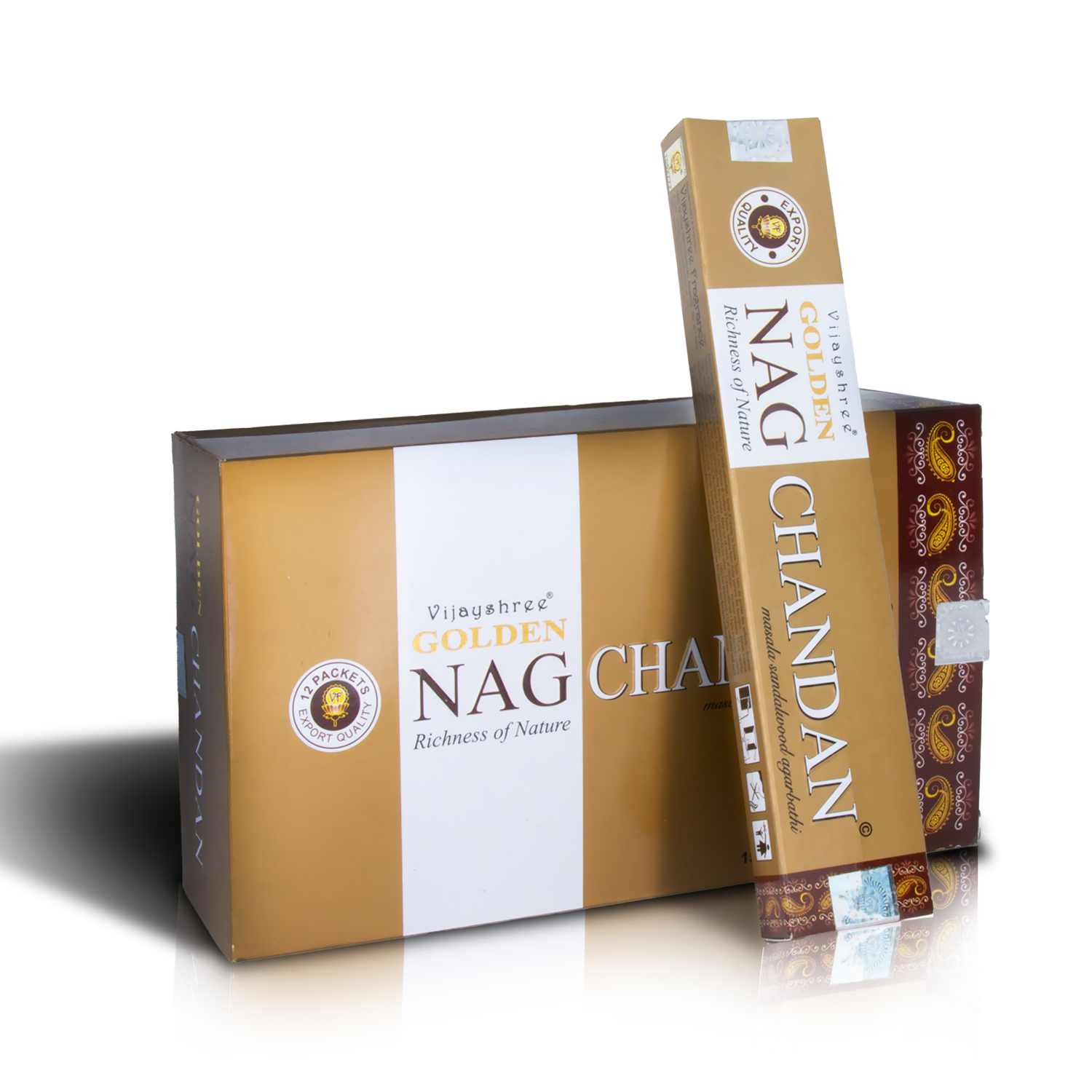 Golden Nag - Räucherstäbchen - Chandan