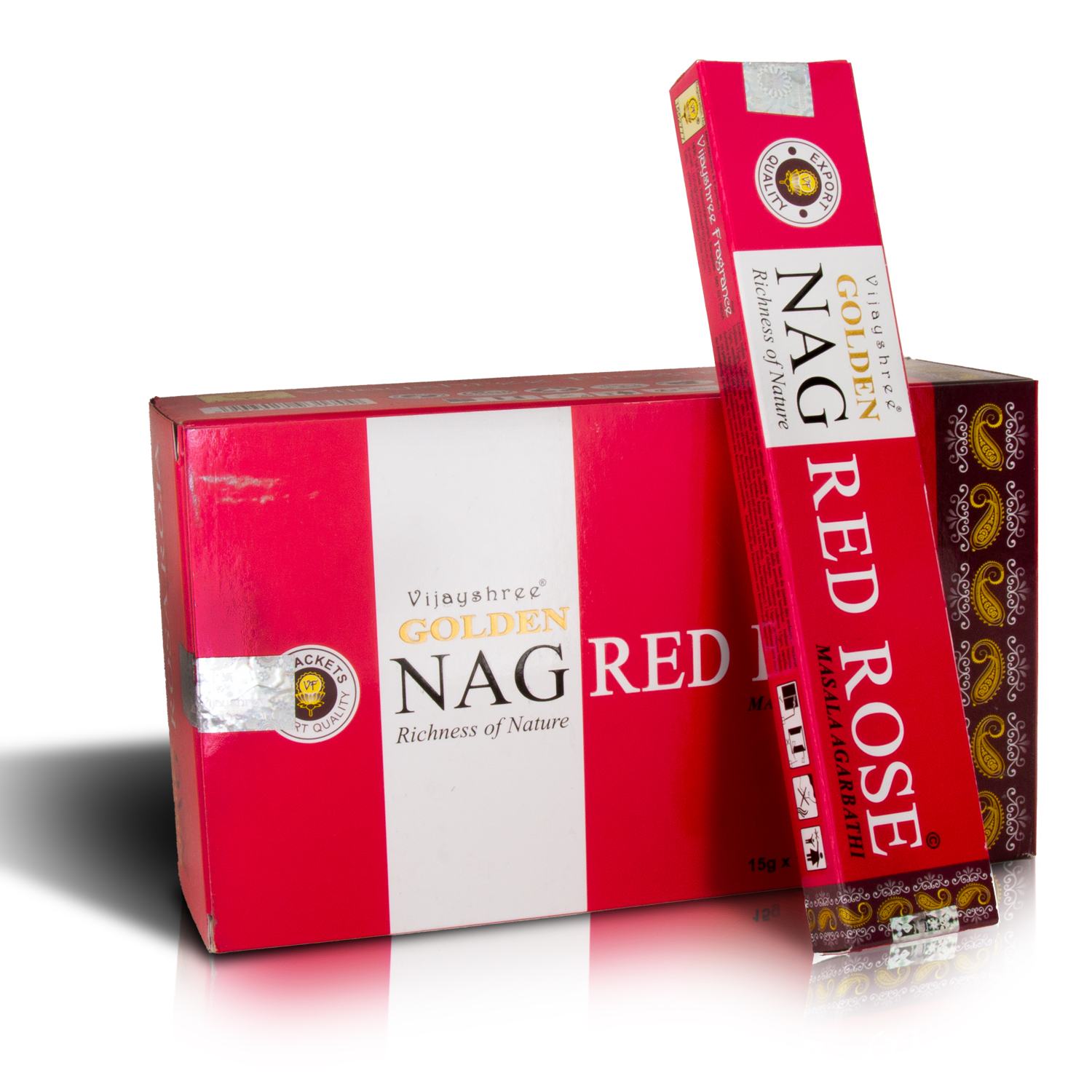 Golden Nag - Räucherstäbchen - Rosa Roja