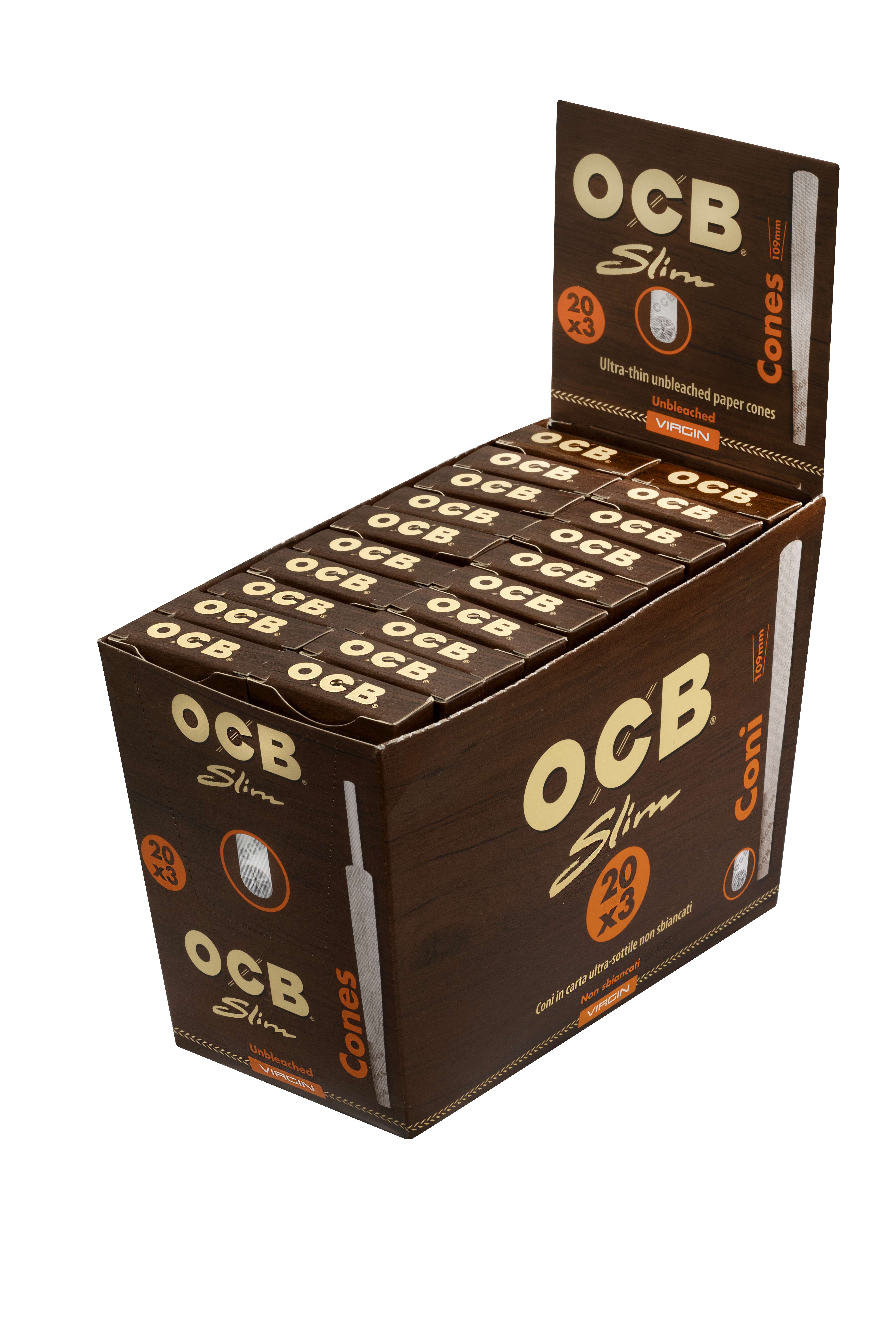 OCB - Cones - Braun Slim 20 à 3 Stück