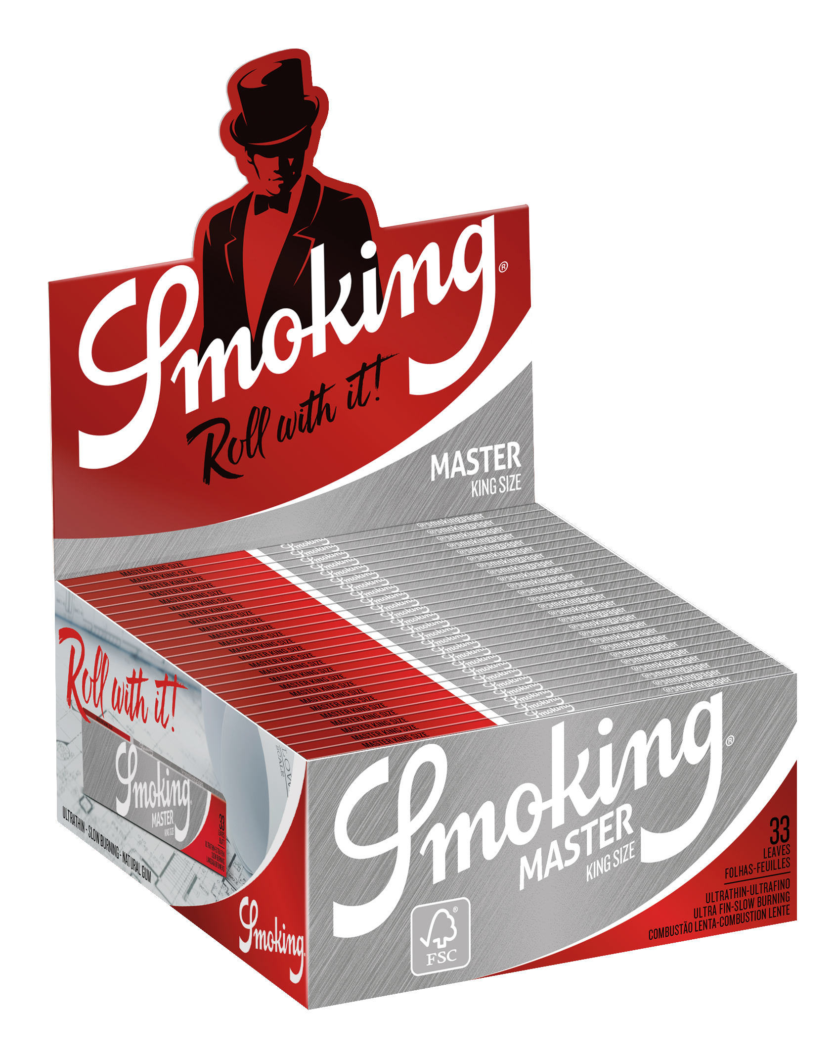 Smoking - King Size - Master 50 Hefte à 33 Blatt
