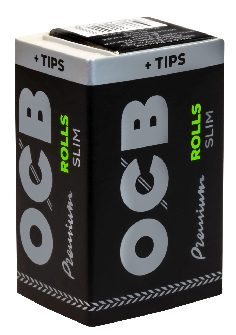 OCB - Rolls + Tips - Schwarz - 24 Rolls à 4 Meter