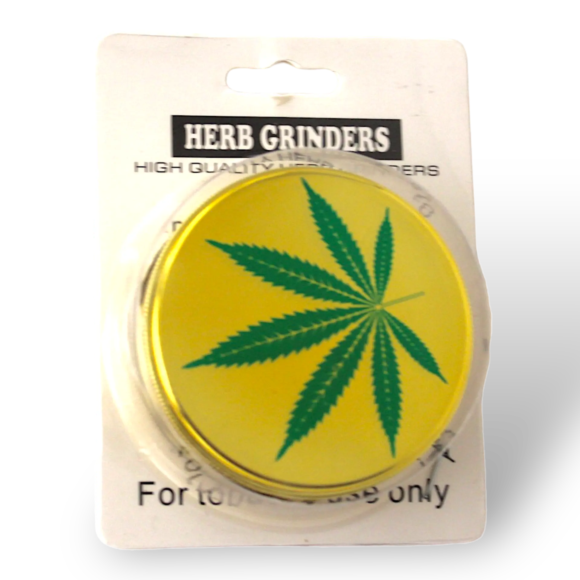 Dreamliner Grinder 2tlg. Hanfblatt Plastik farbig