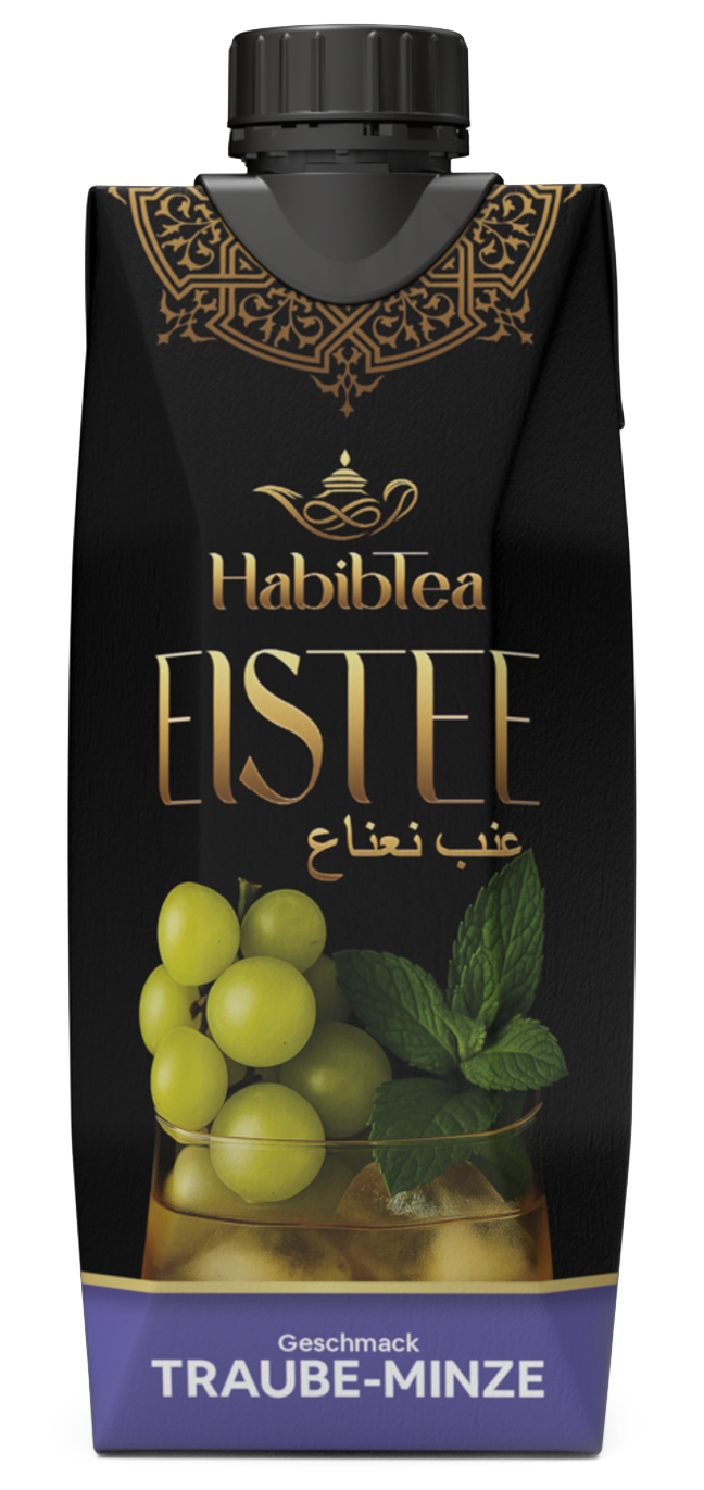 HabibTea Ice Tee - Traube Minze 500ml