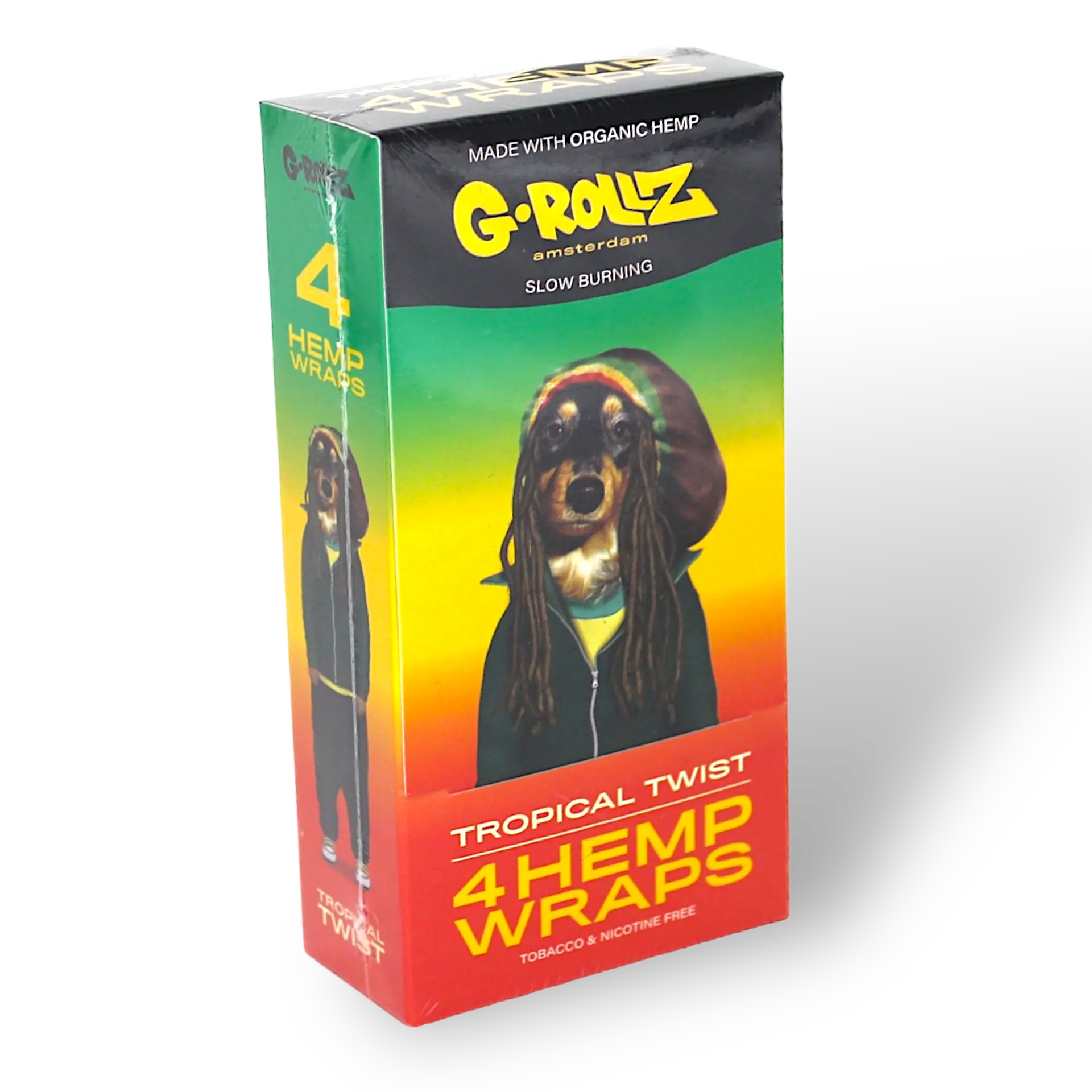 G-Rollz - Tropical Flavored Hemp Wraps a 4Stk.