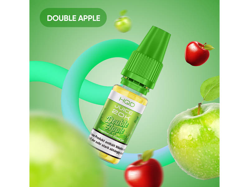 HQD 20K Juice 10ml - Double Apple 3mg/ml