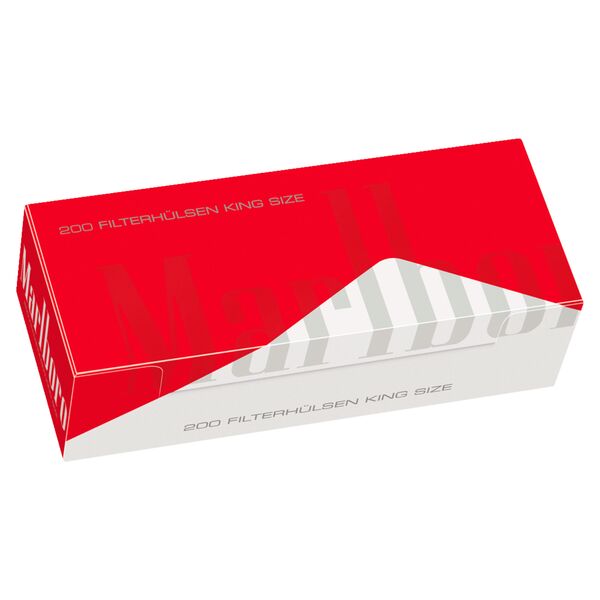 Marlboro Hülsen - Red 200er