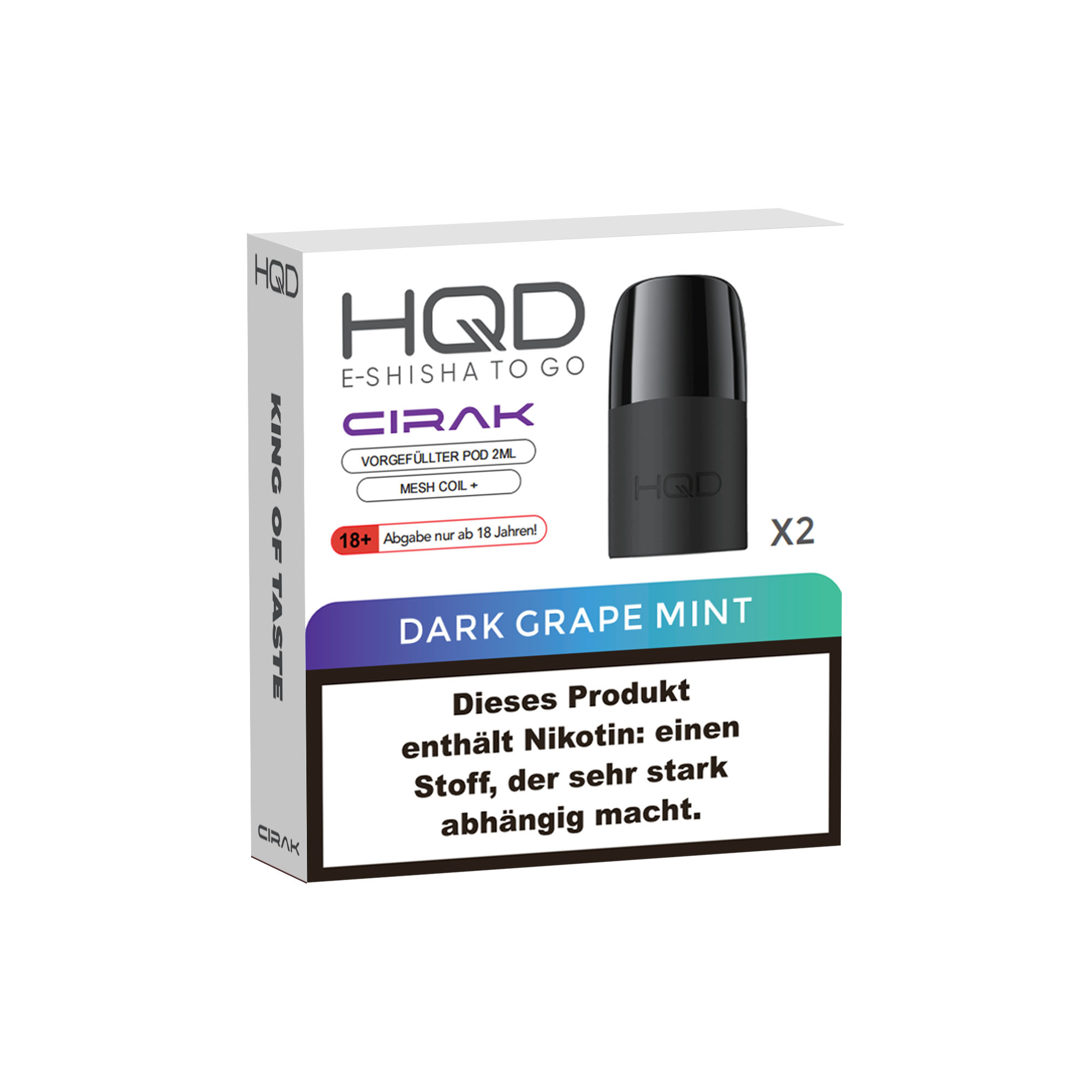 HQD - Cirak Pod - Dark Grape Mint
