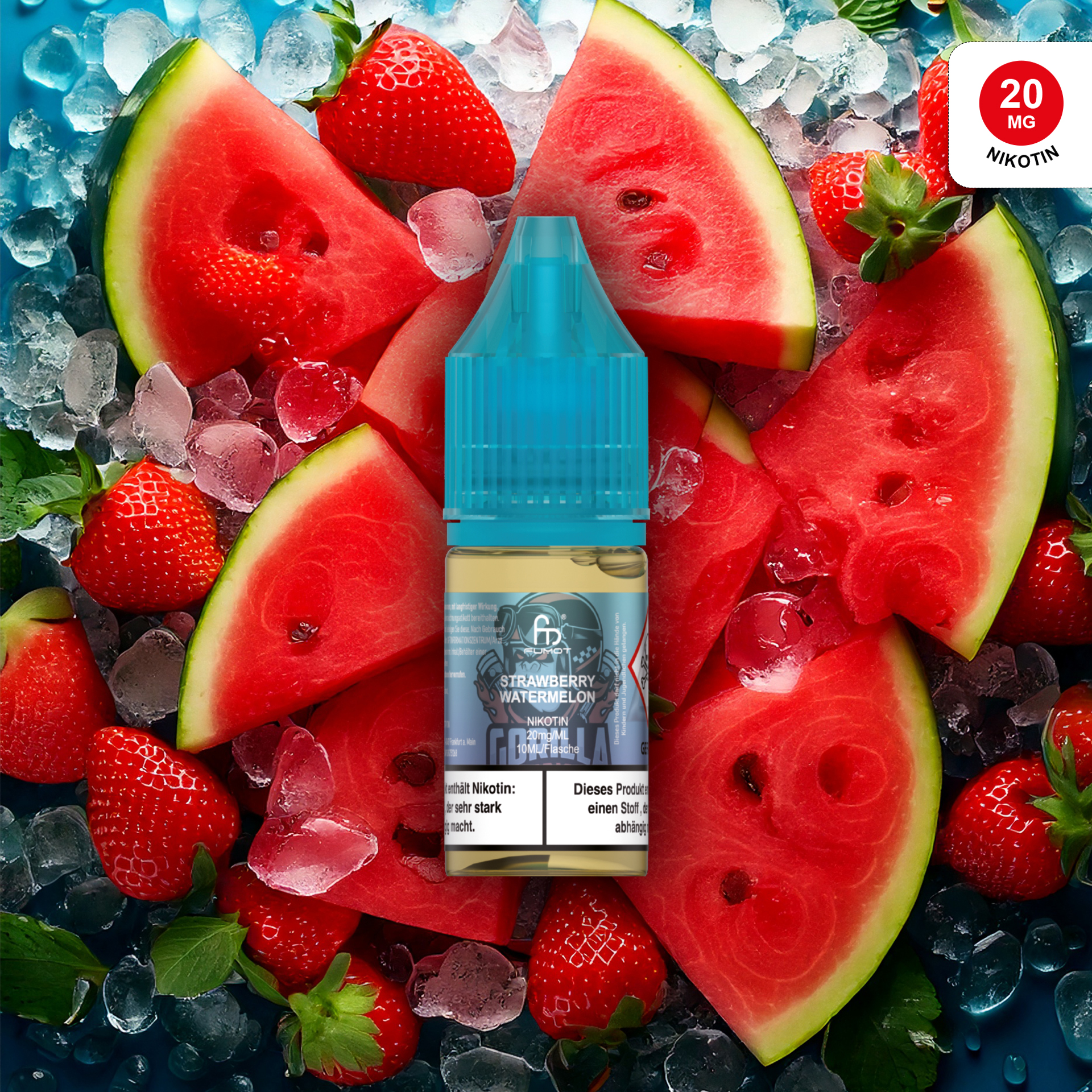 RandM Liquid - 10ml - Strawberry Watermelon 20mg/ml