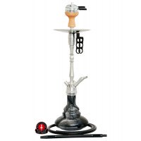 Amy Shisha - SS07 Palm Steel Schwarz