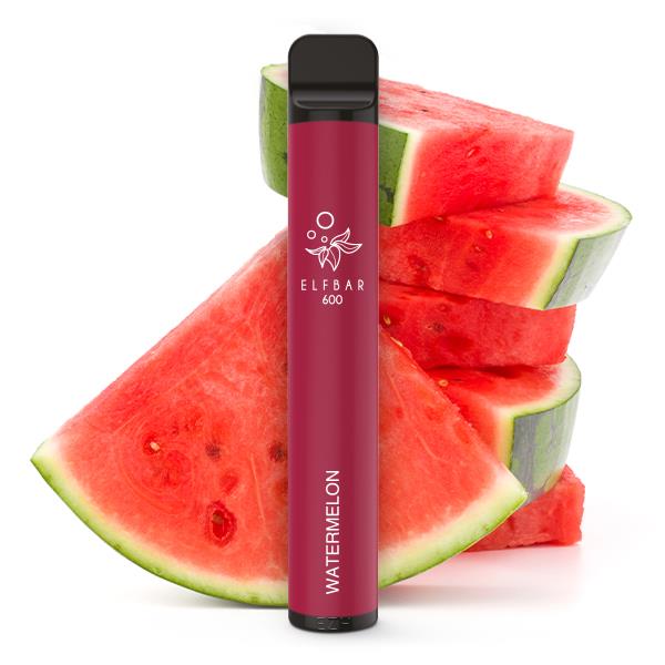 Elfbar E-Shisha - 600 Züge - Kindersicherung - Watermelon