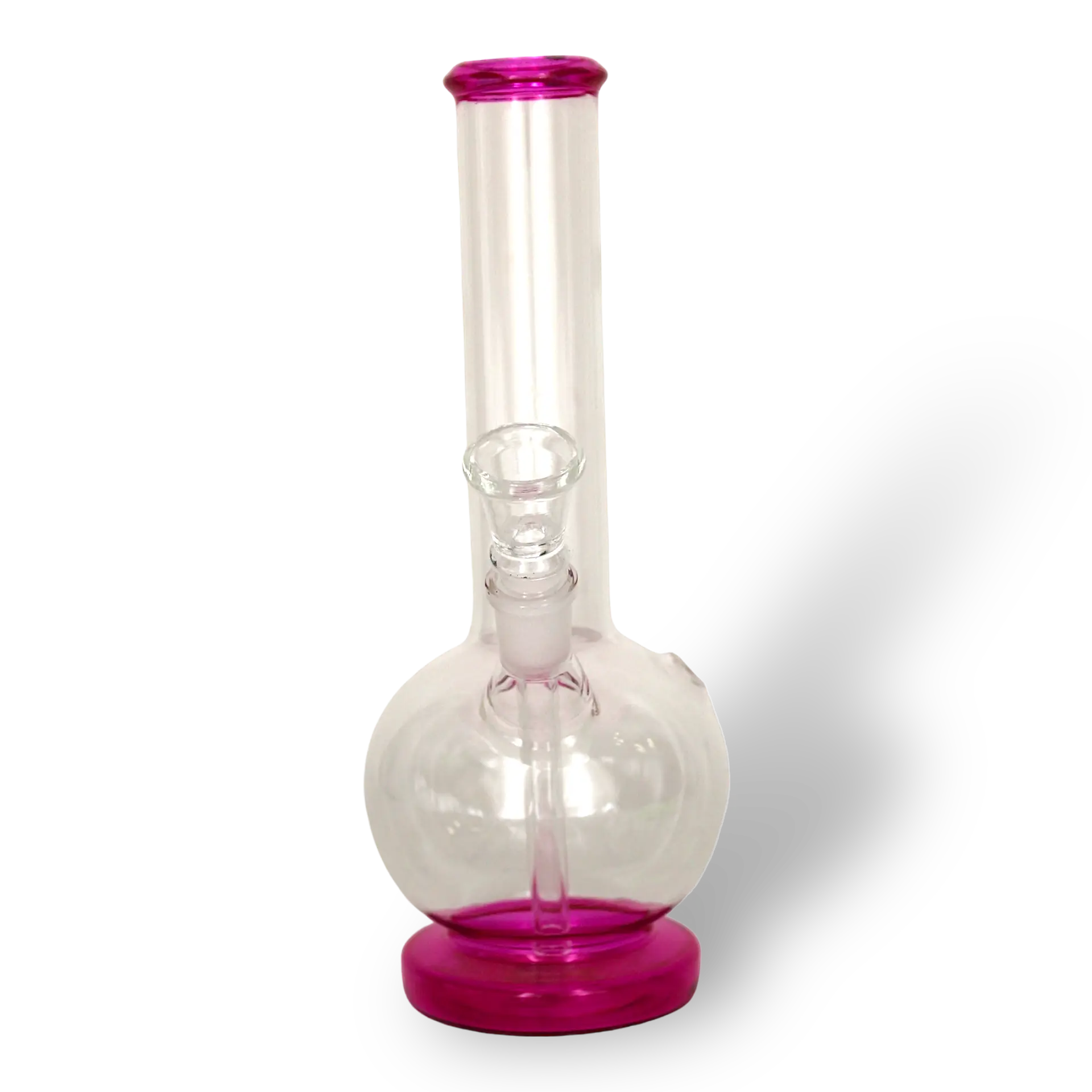 Glass Bong mit bauch Schliff