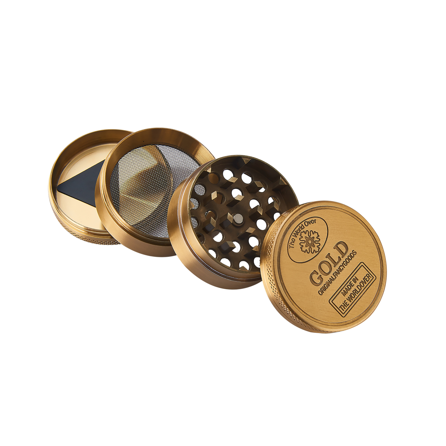 Champ - HIgh Grinder - Gold Bar 50mm - 4 Lay