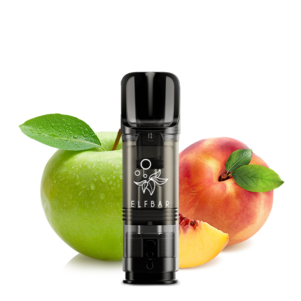 Elfbar - Elfa Prefilled Pod 2x2ml - Apple Peach Nikotinfrei