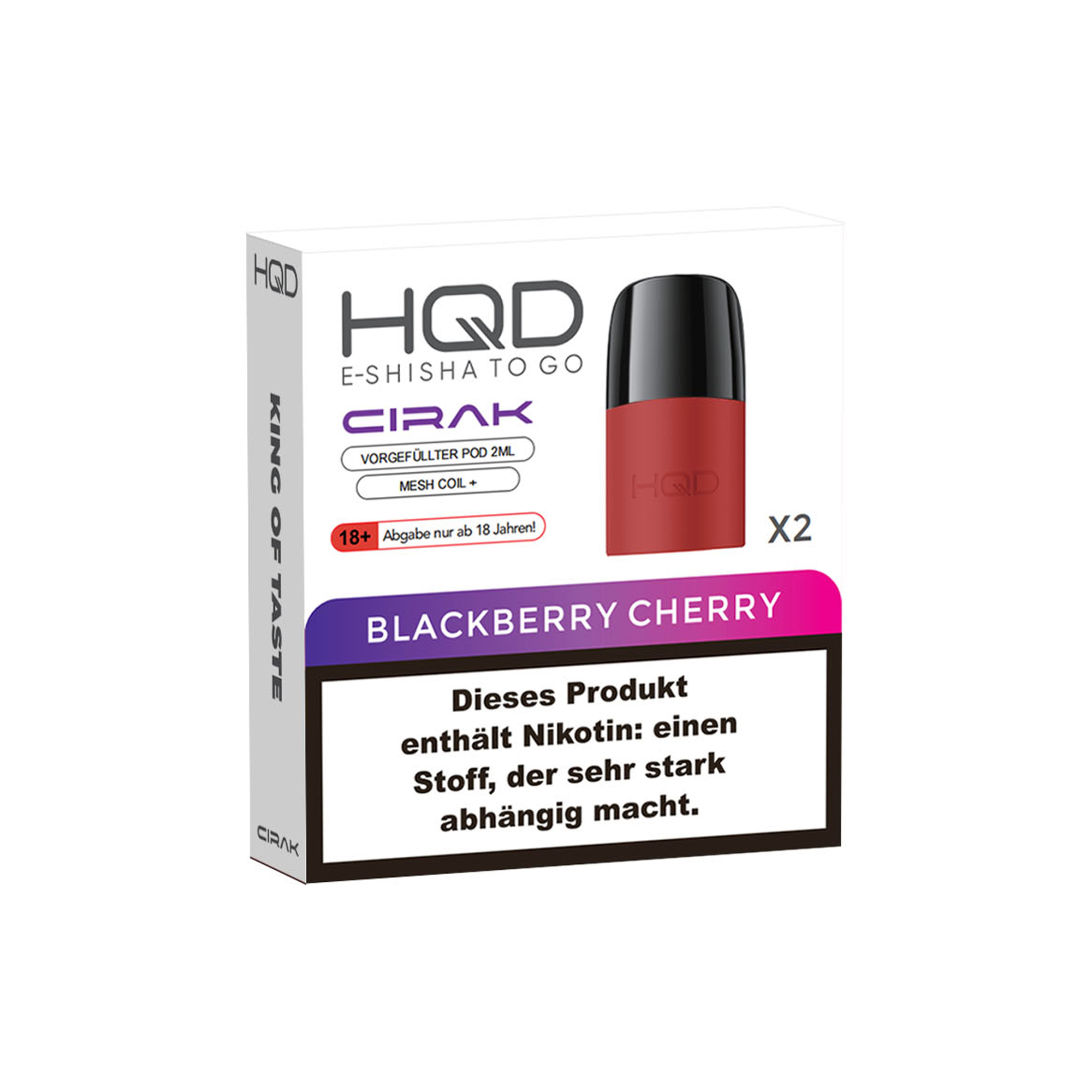 HQD - Cirak Pod - Blackberry Cherry