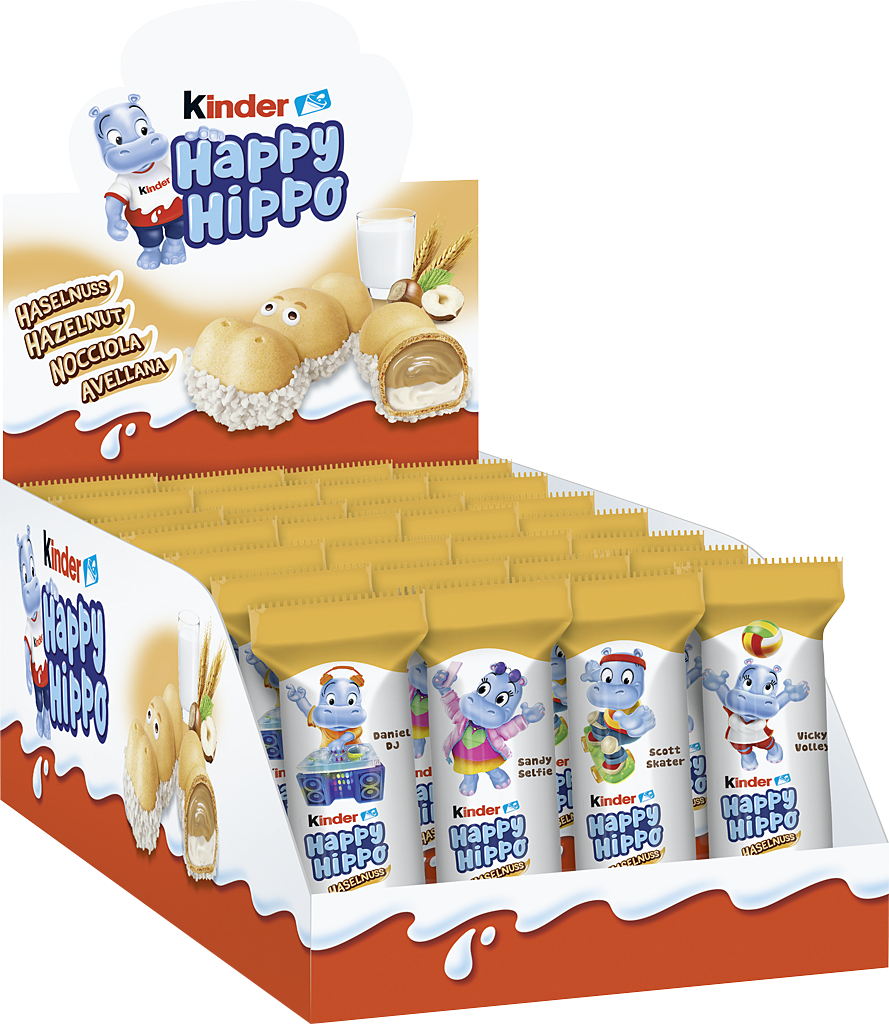 Kinder Happy Hippo Haselnuss 21g