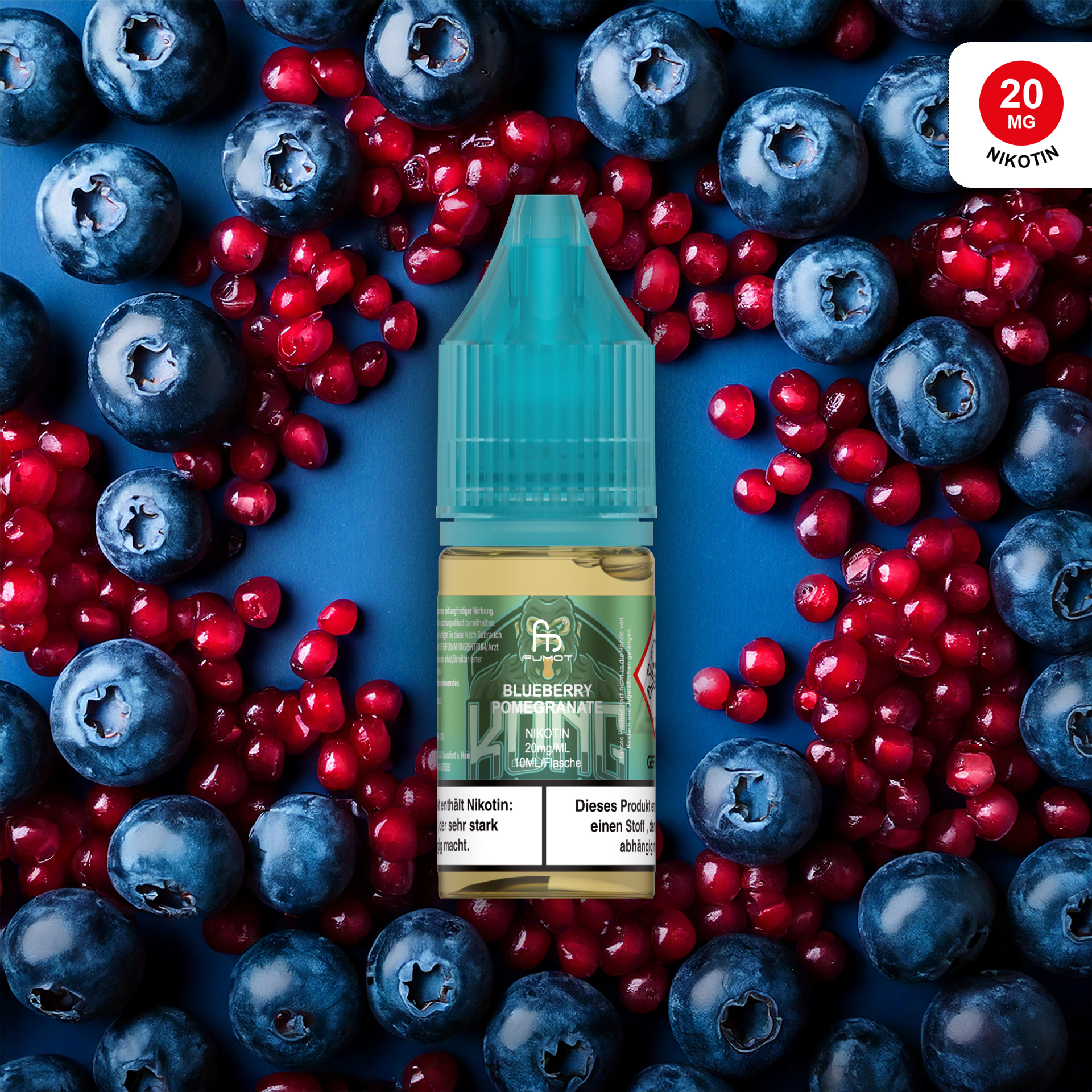 RandM Liquid - 10ml - Blueberry Pomegranate 20mg/ml 