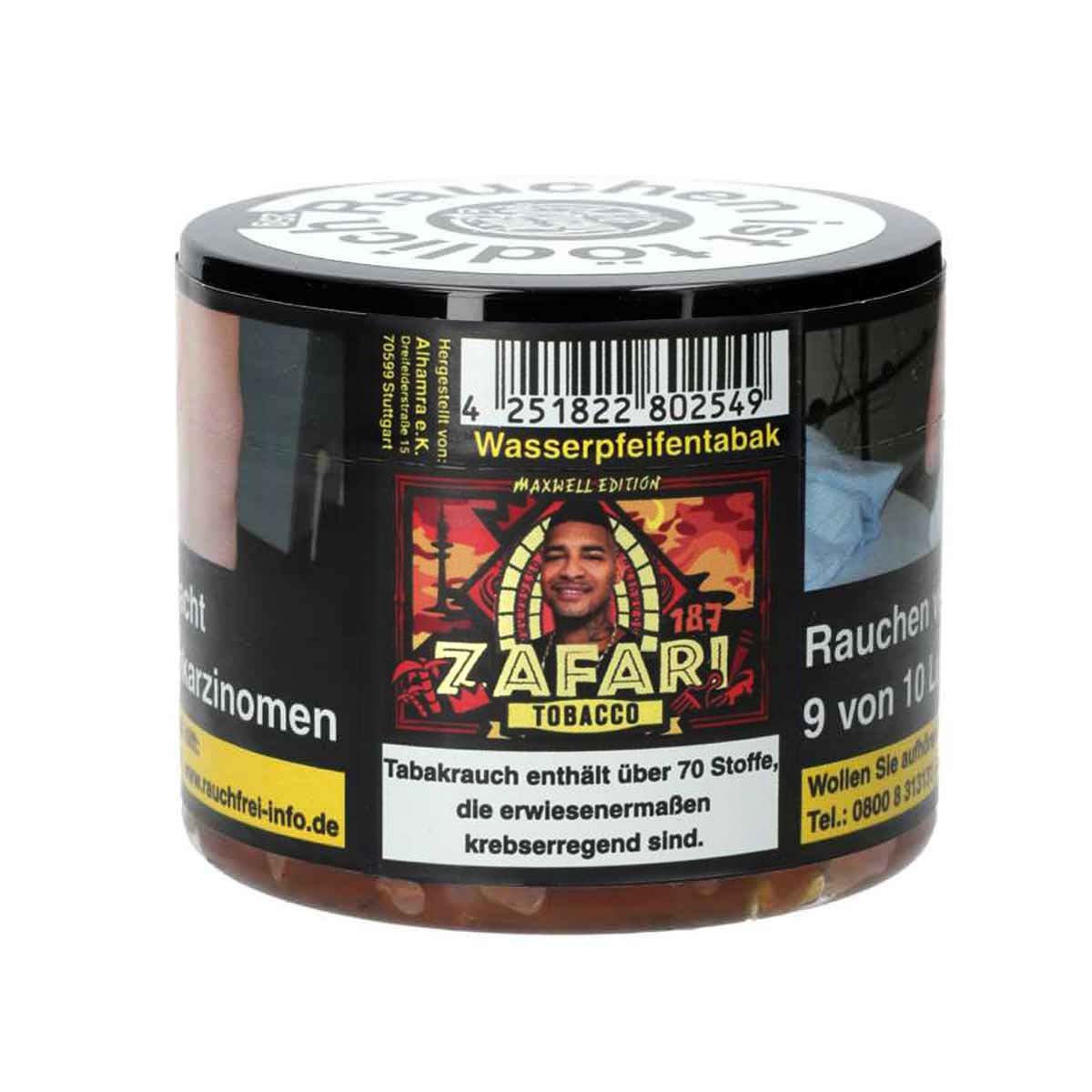 187 Straßenbande Tobacco 25g - Zafari