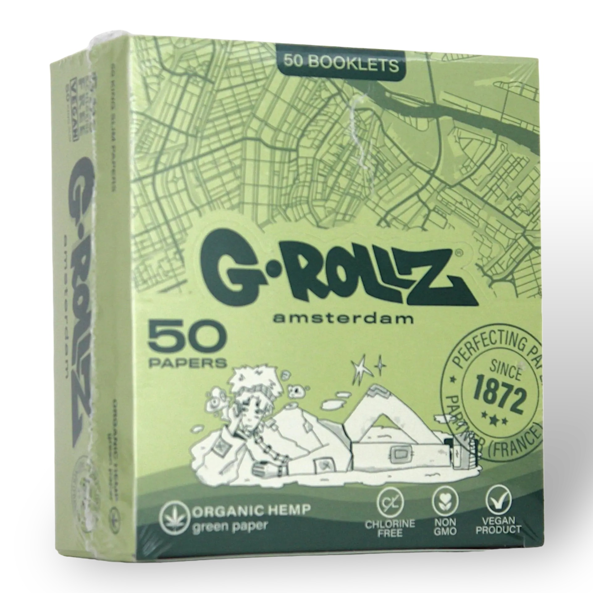 G-Rollz - Papers King Size "Bio Grüner Hanf"