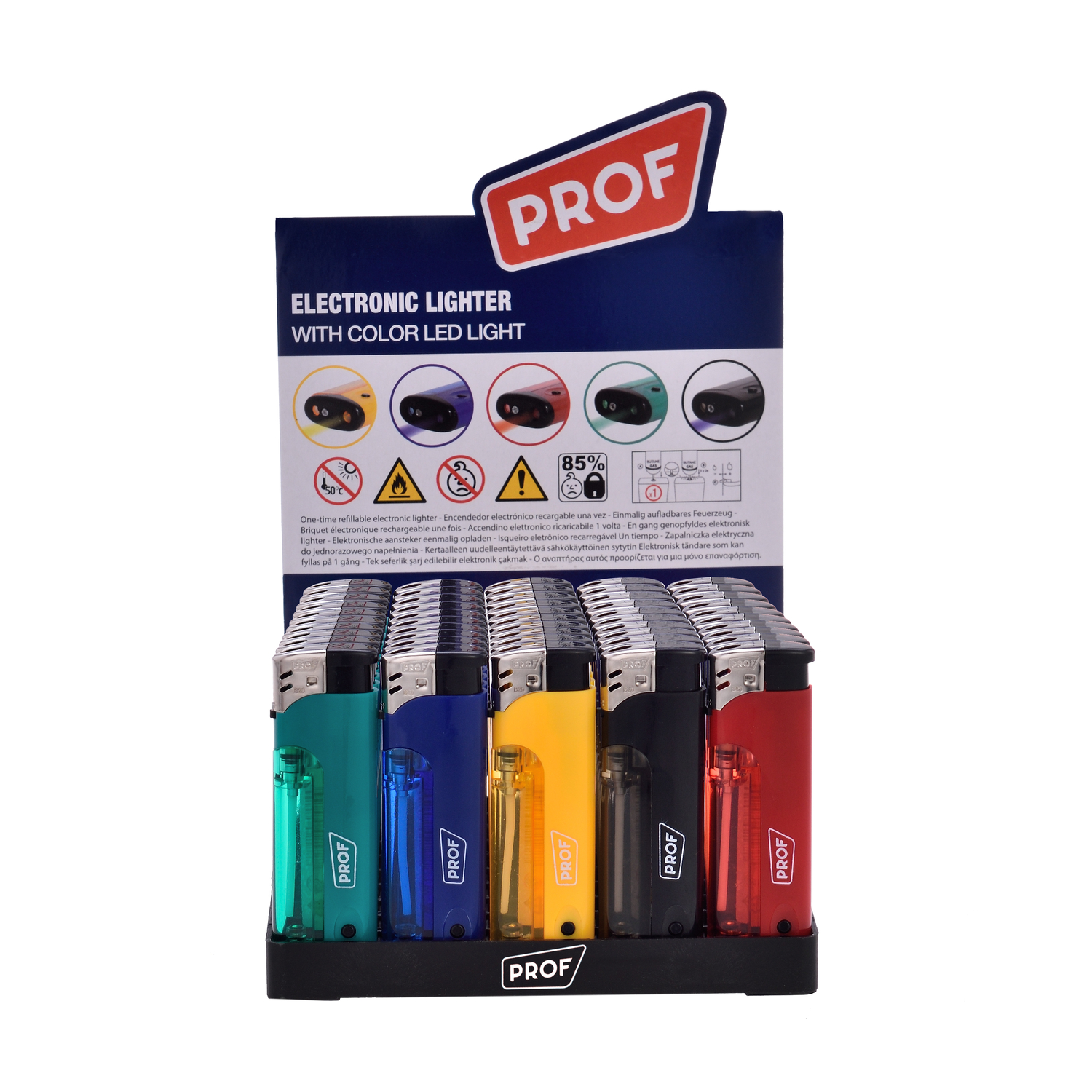 Prof - Feuerzeuge - Twig Colors 50er