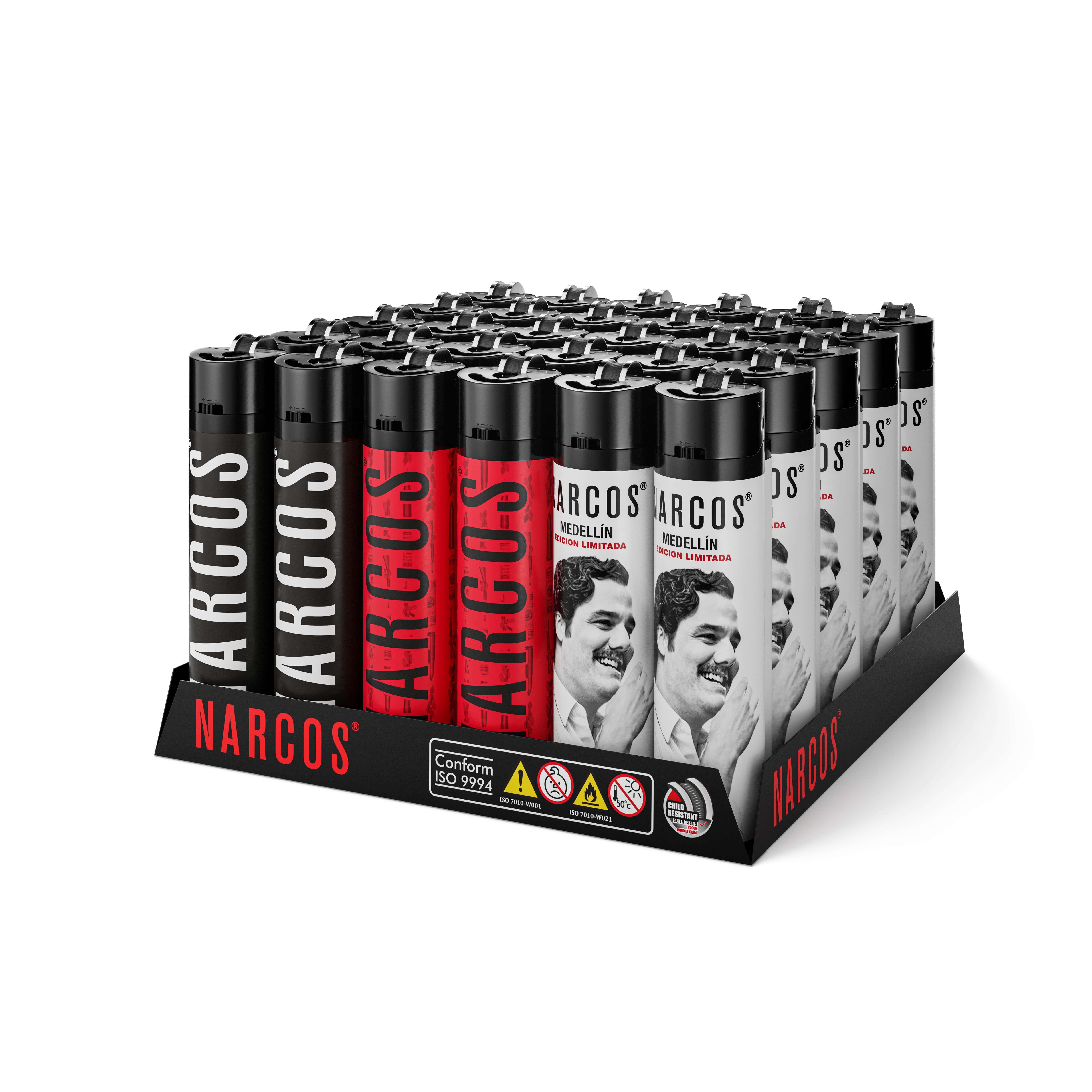 Narcos - Feuerzeuge - 30er - 4983