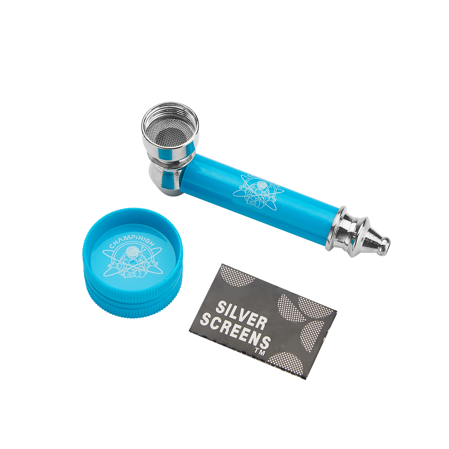 Champ - High Pipe - Metal & Mini Grinder Champ - High Pipe - Metal & Mini Grinder