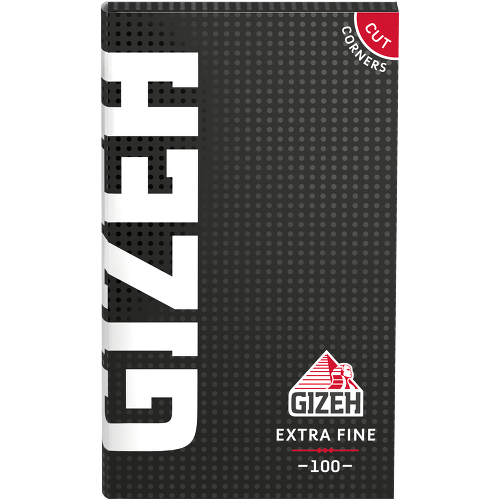 Gizeh - Black Fine Weiß - Extra Fine 100