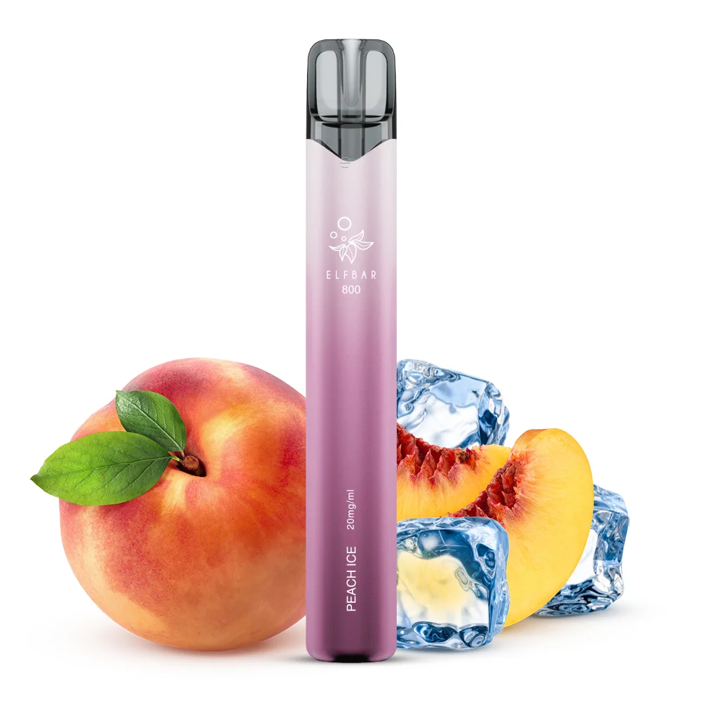 Elfbar E-Shisha - 800 Züge - Peach Ice