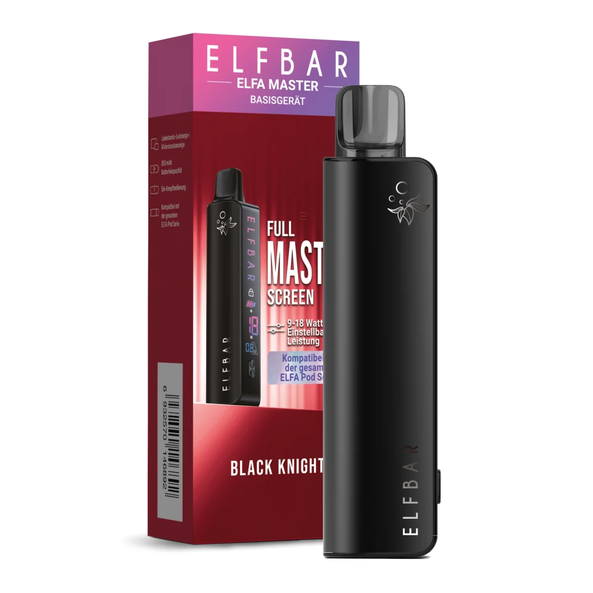Elfbar Elfa Master Akku - Black Knight