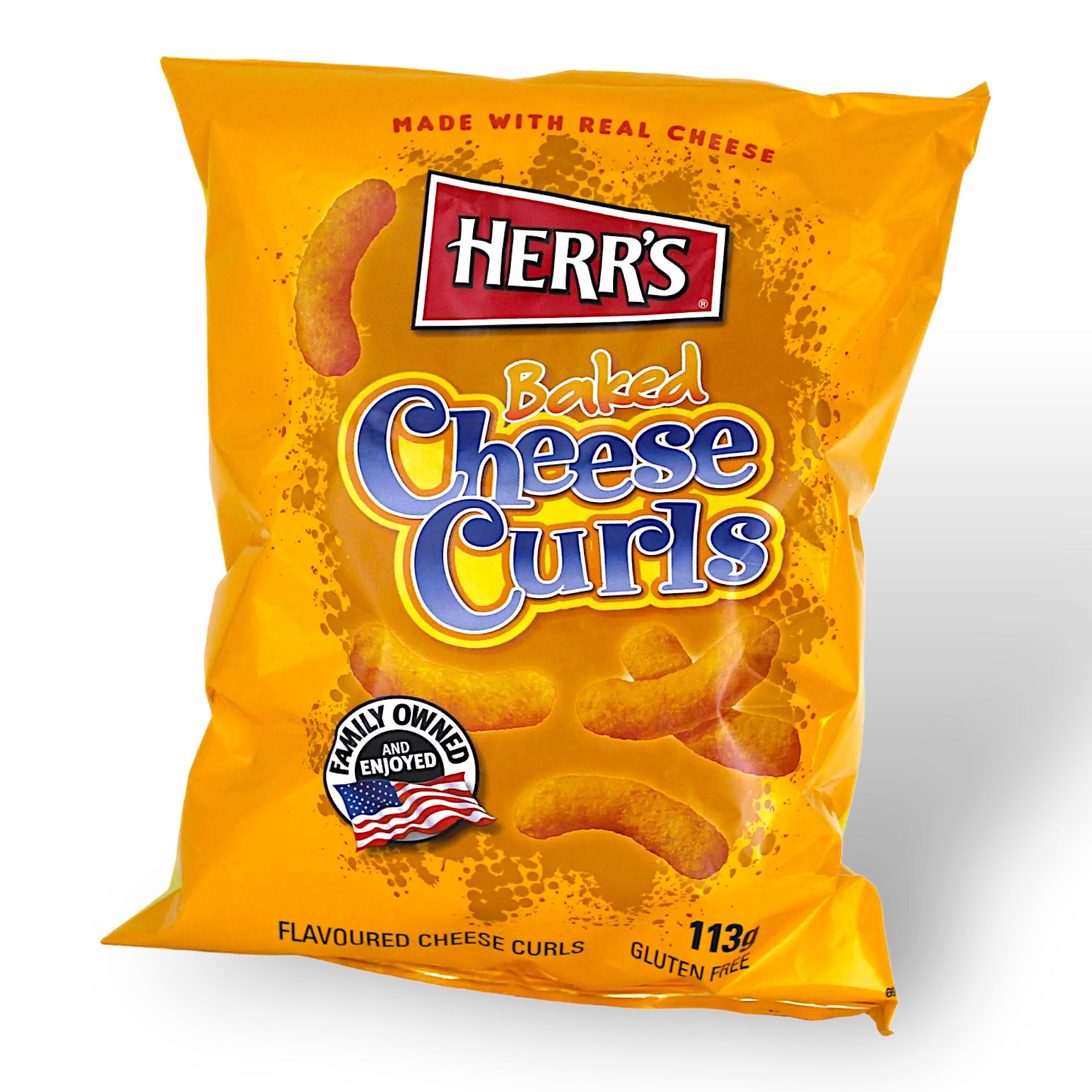 Herr's - Crunchy Cheese Curls 170g USA