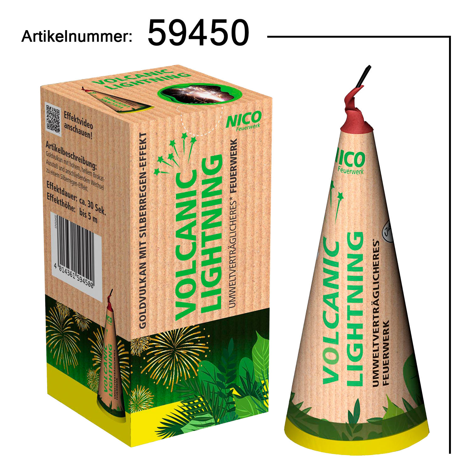 Volcanic Lightning, Goldvulkan