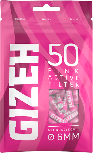 Gizeh - Active Filter 6mm - Pink