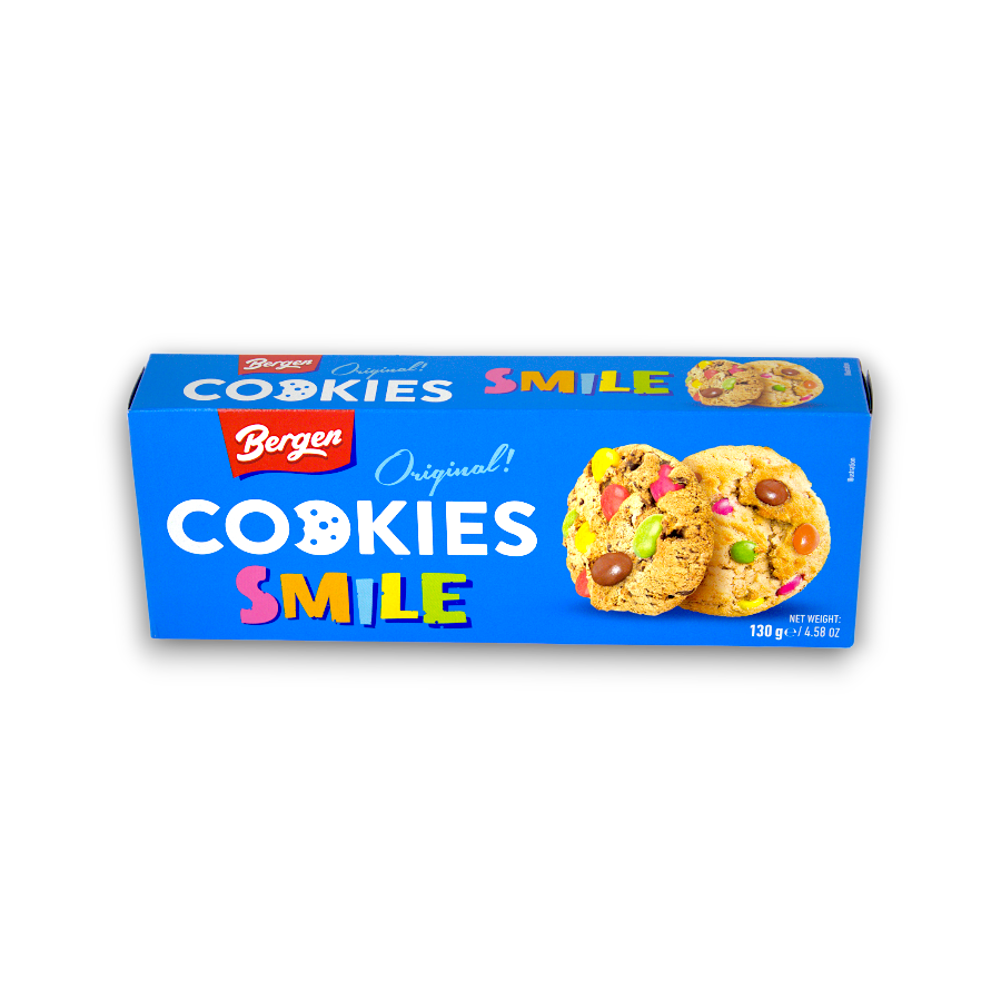 Bergen - Smile Cookies Box 130g