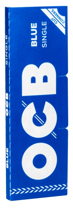 OCB - Blau - kurz 25 Hefte à 50 Blatt