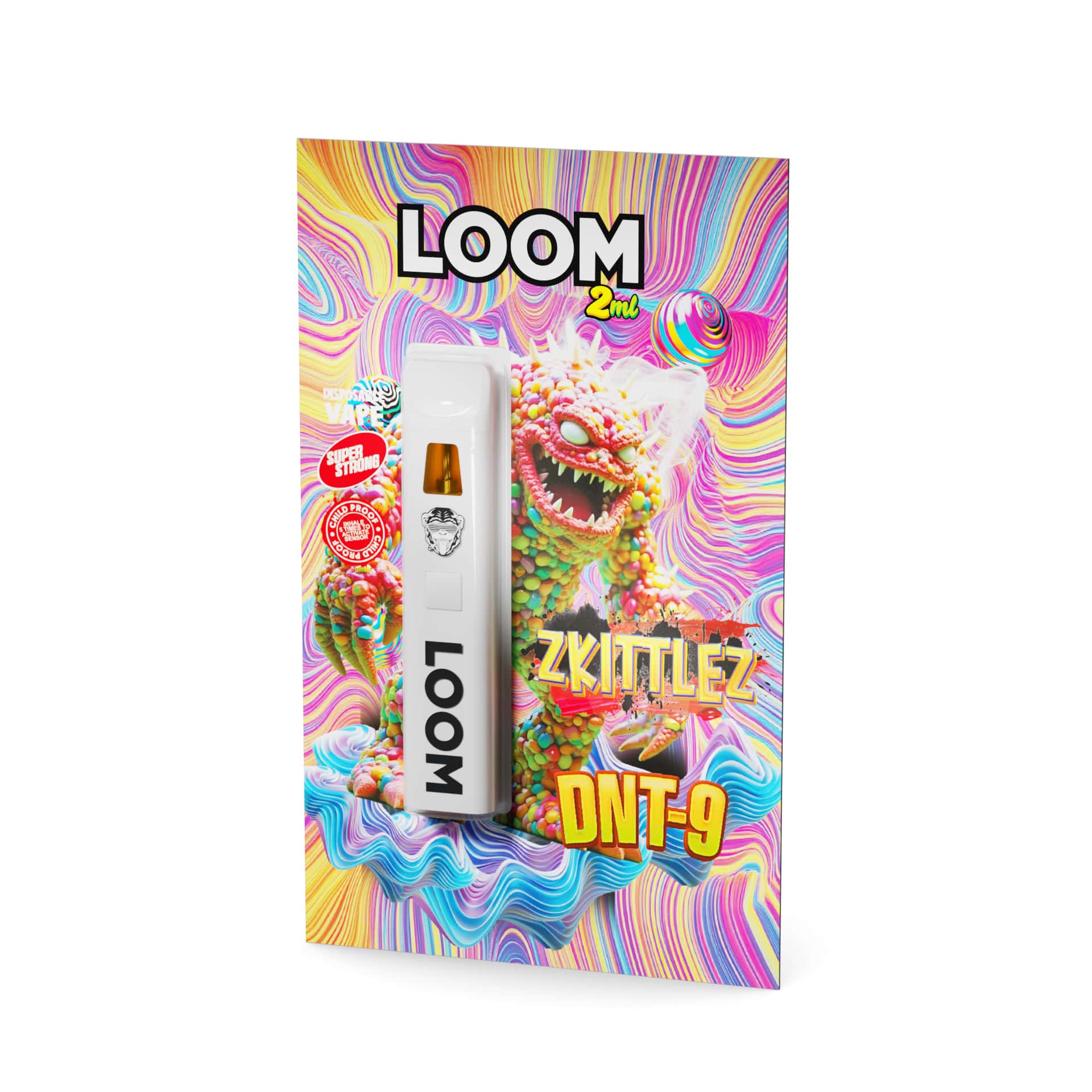 Loom Vape - 2ml - DNT-9 - Zkittlez