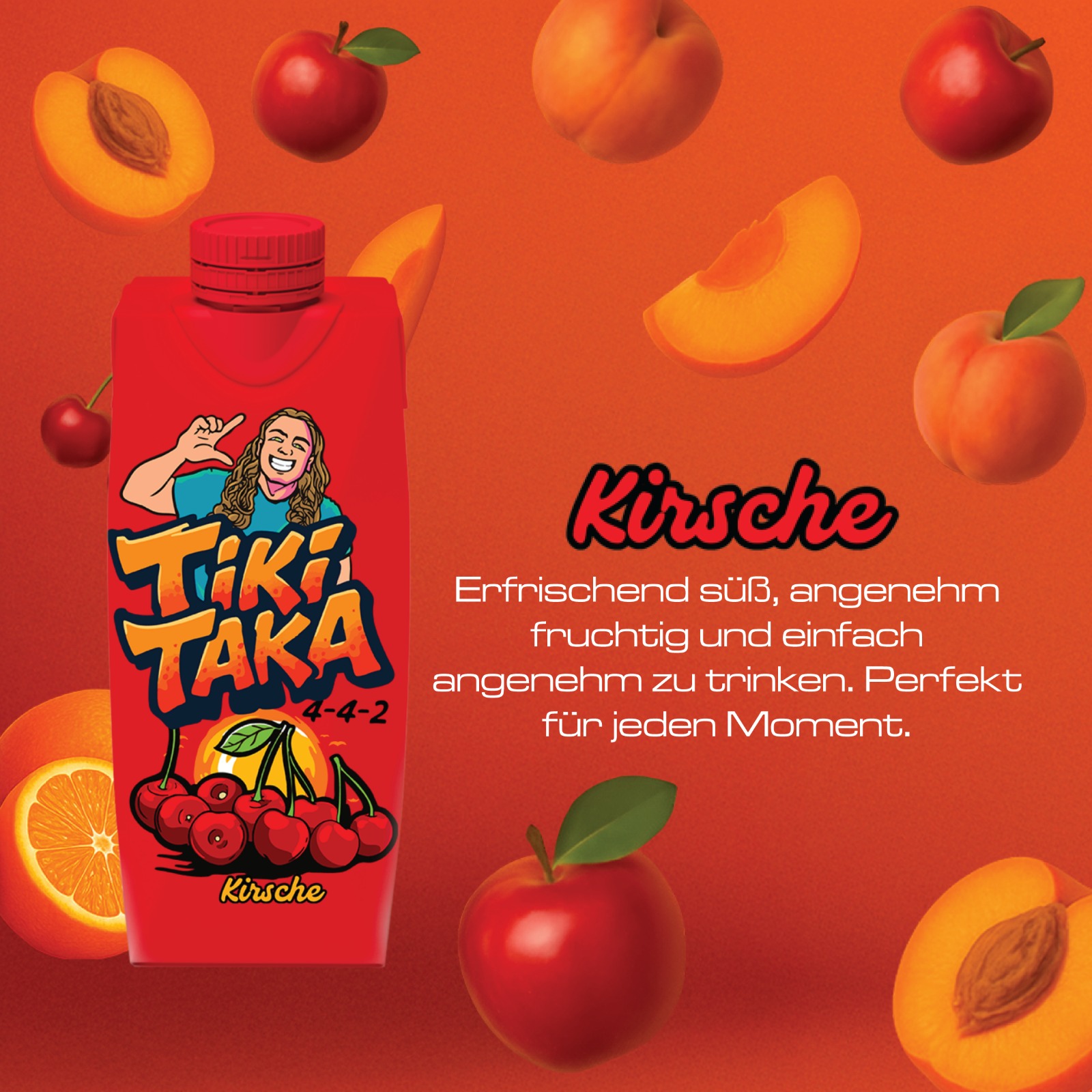 Tiki Taka - By Haaland - Cherry 500ml