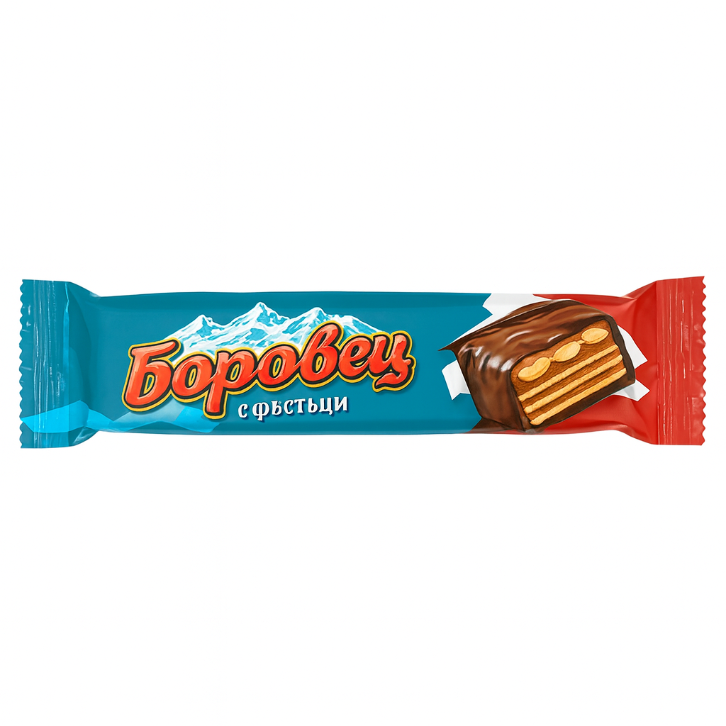 Borovets - Waffel mit Erdnuss 45g