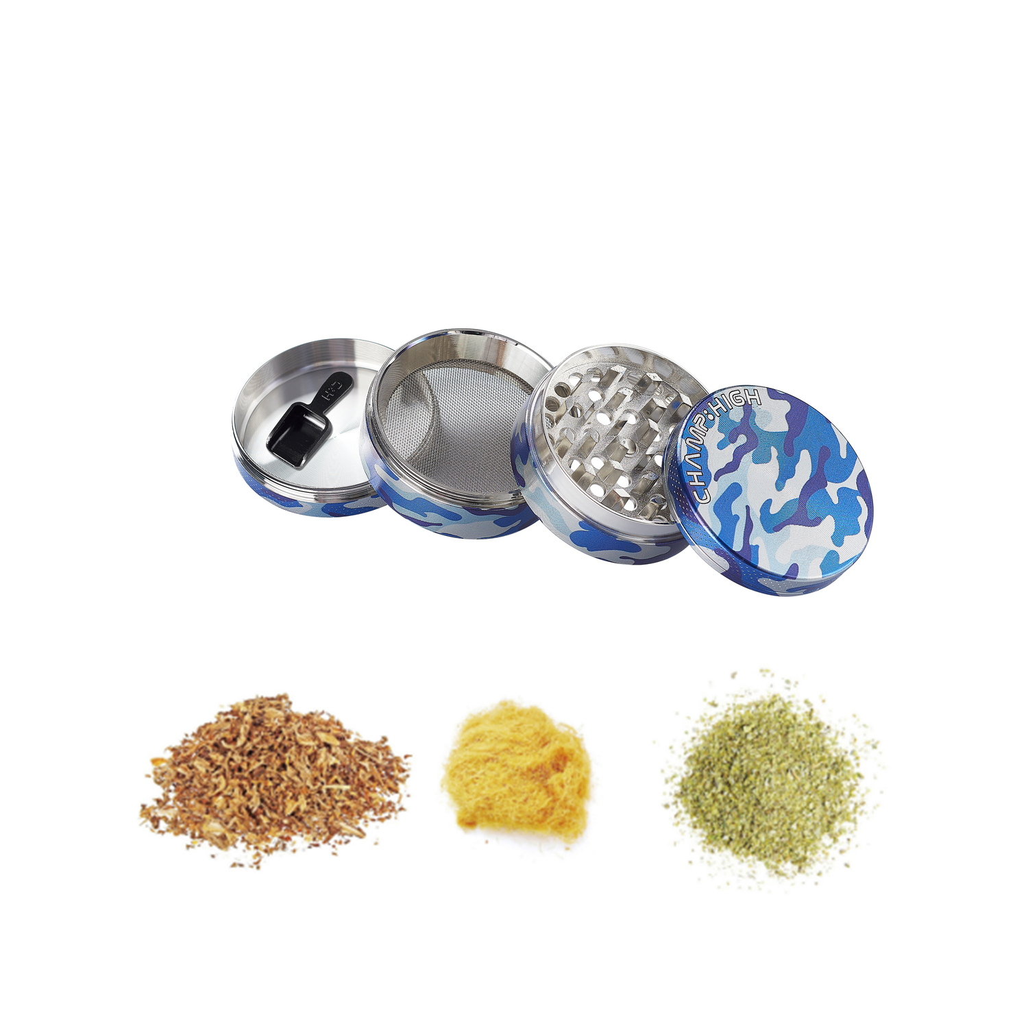 Champ - High Grinder - Camo 50mm