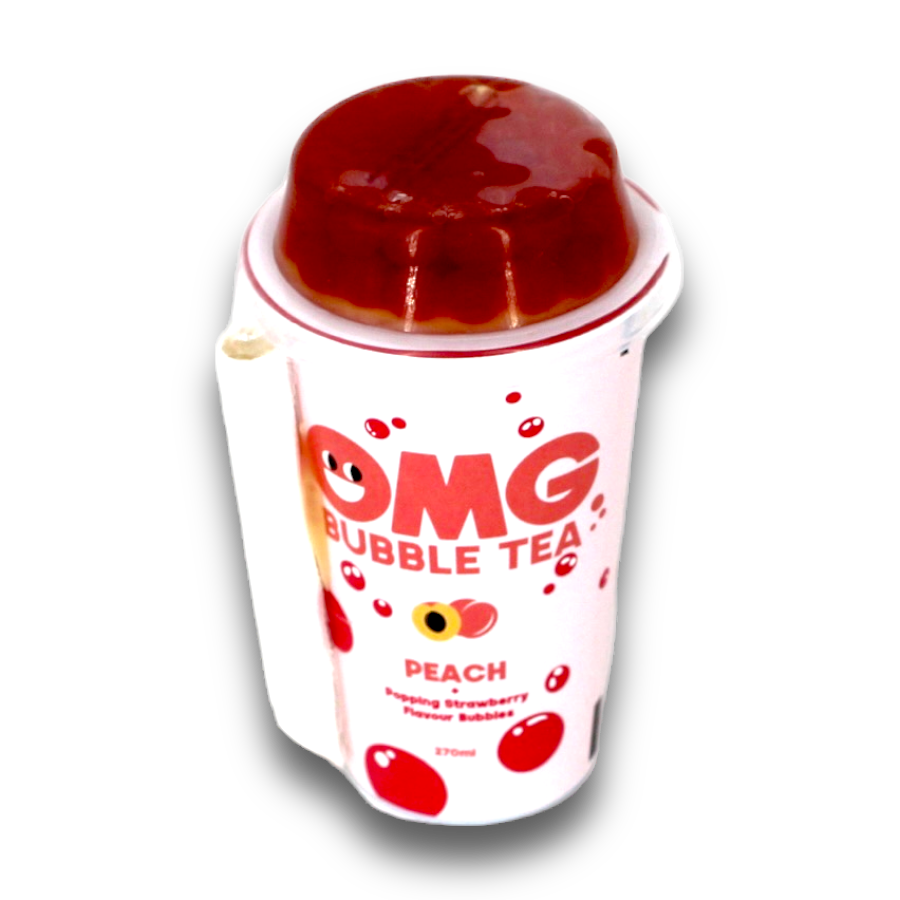 OMG Bubble Tea Peach Black Tea