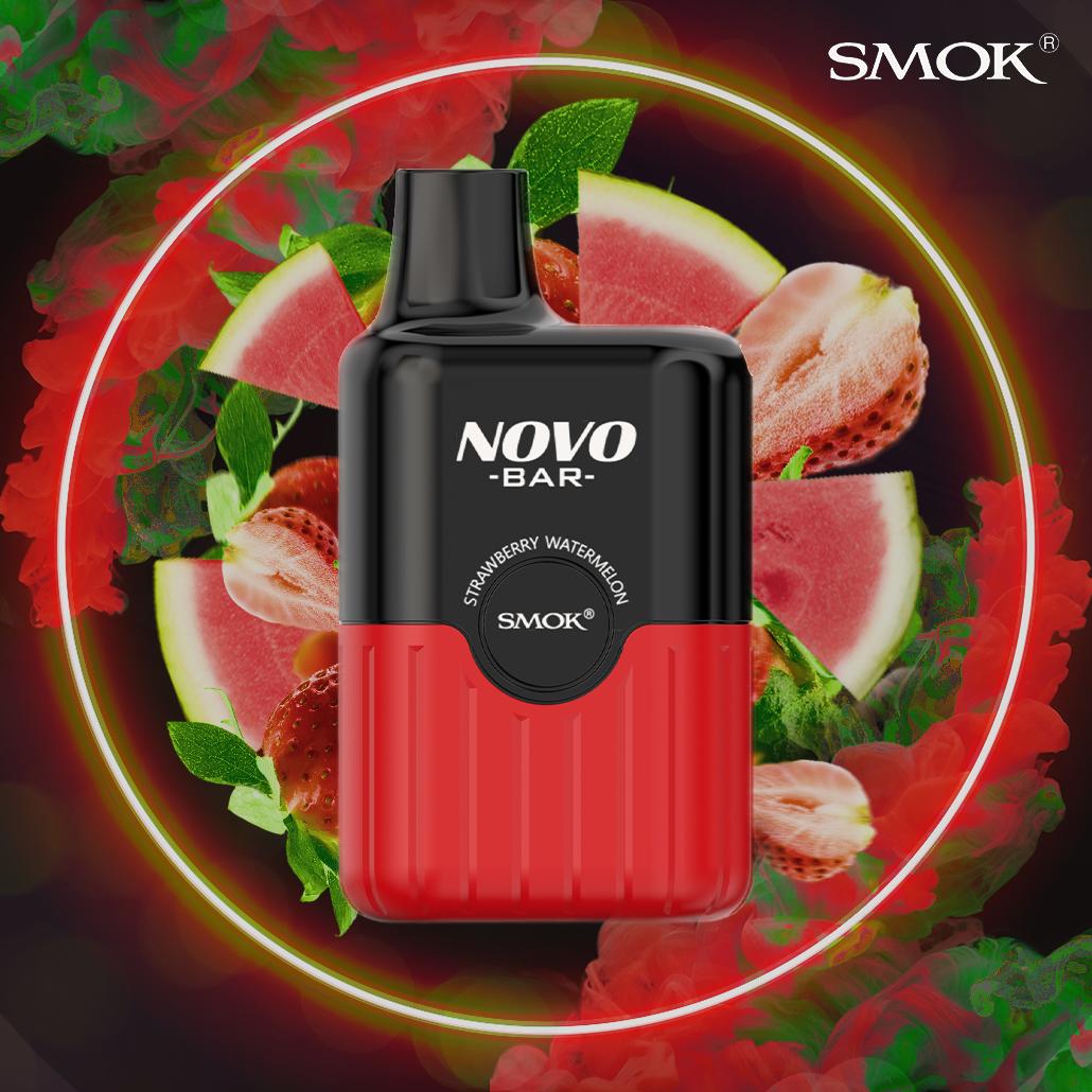Smok Novo Bar - E-Shisha - 600 Züge - Strawberry Watermelon