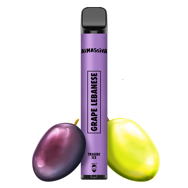 Al Massiva Vape - E-Shisha - 600 Züge - Grape Lebanese