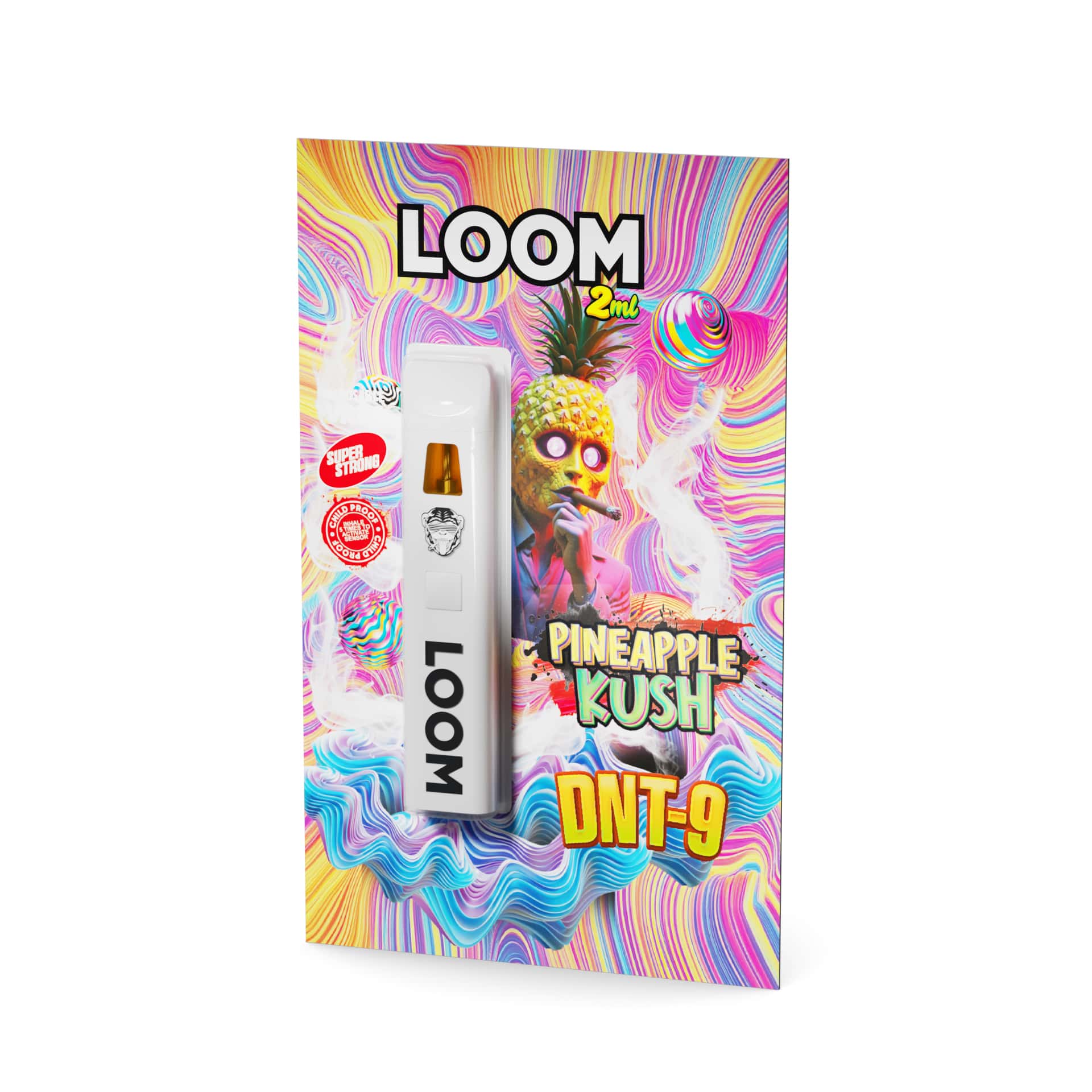 Loom Vape - 2ml - DNT-9 - Pineapple Kush